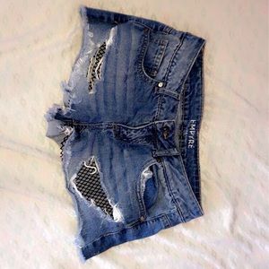 jean shorts
